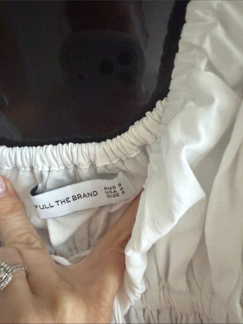 Faithfull the Brand White Puff-Sleeve Maxi Dress - Picture 2 of 2